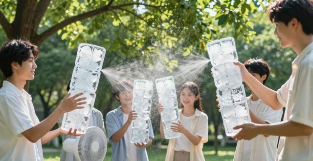 大冰块降温方法_高淳区夏季防暑降温大冰块_大冰块户外活动使用时长